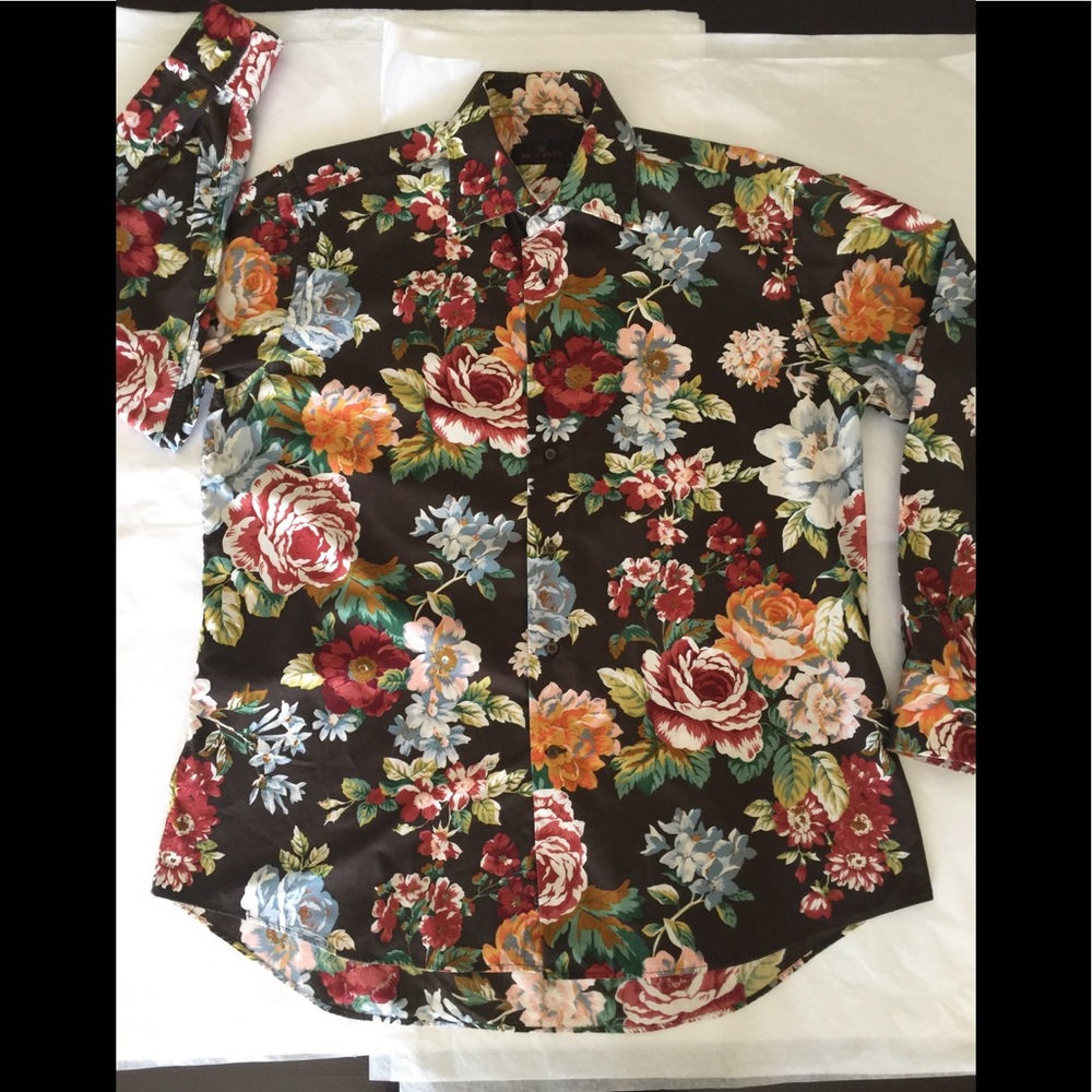 ETRO Italy men’s dress shirts size 44